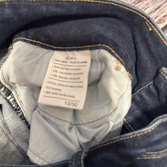 KanCan Petite Bootcut Dark Wash Jeans Women Size 13/30 Rodeo Cowgirl - Picture 5 of 7